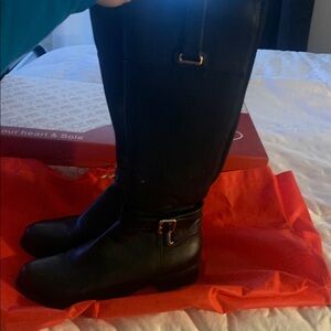 Sleek Black Over the Knee Boots